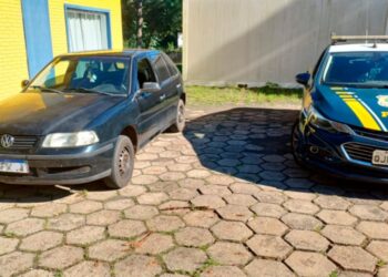 PRF prende homem por furto de veículo e falsa identidade na BR-282