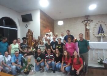 Inicia peregrinação da imagem da padroeira Nossa Senhora dos Navegantes pelas comunidades de Ouro