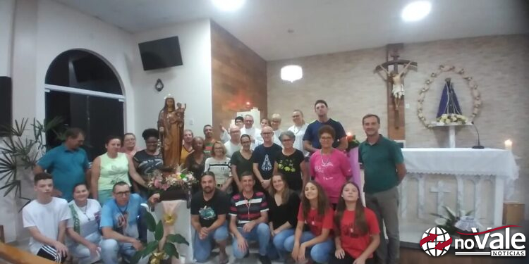 Inicia peregrinação da imagem da padroeira Nossa Senhora dos Navegantes pelas comunidades de Ouro