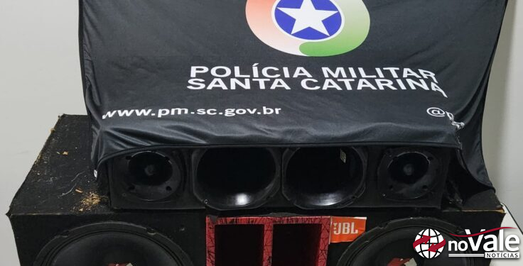 Polícia Militar atende ocorrência de perturbação do sossego em Capinzal