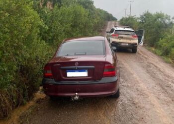 Veículo furtado é recuperado no interior de Campos Novos