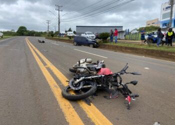 Motorista bêbado é preso após colisão que deixou motociclista ferido