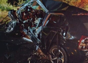 Colisão na SC-350 em Lebon Régis deixa um óbito e três feridos