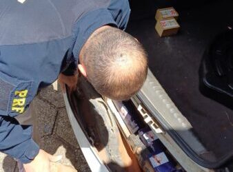 PRF apreende mais de 25 kg de maconha durante operação na BR-282