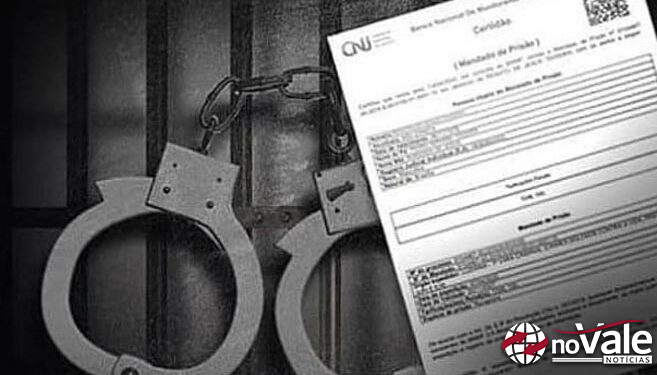 Homem com mandado de prisão ativo é preso no centro de Campos Novos