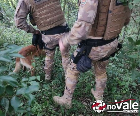 Homem com mandado de prisão é capturado após perseguição em Anita Garibaldi