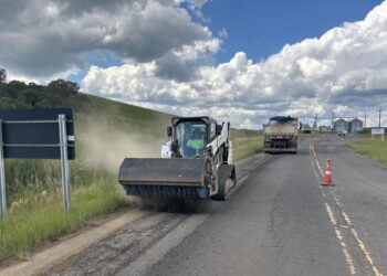 Inicia revitalização da SC-150 entre Água Doce e a BR-153