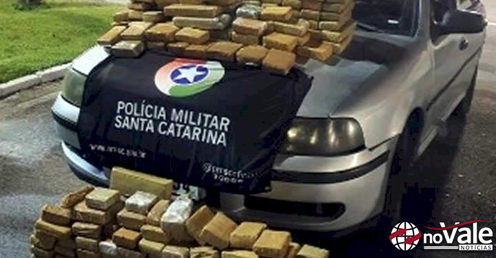Mais de 7,6 toneladas de maconha foram apreendidas nas rodovias estaduais de SC em 2024