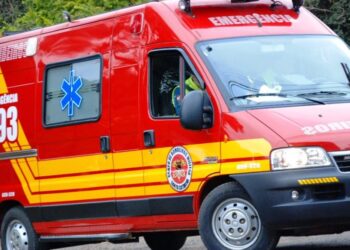 Motociclista fica ferido após saída de pista no interior de Capinzal