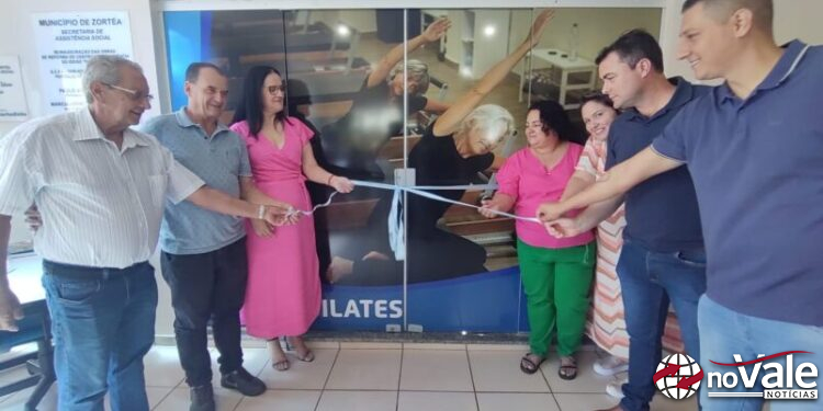 Administração de Zortéa inaugura sala de pilates para idosos