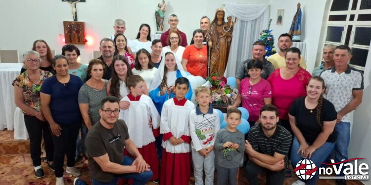 Prossegue a peregrinação da Imagem de Nossa Senhora dos Navegantes pelas comunidades do interior de Ouro