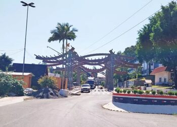 Rua Coberta de Piratuba deve ficar pronta até o final do mês de março