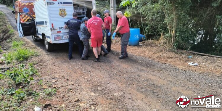 Bombeiros encontram corpo de homem nas águas do Rio do Peixe em Ouro