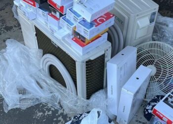 Eletrônicos escondidos em aparelhos de ar-condicionado são apreendidos em Água Doce (Vídeo)