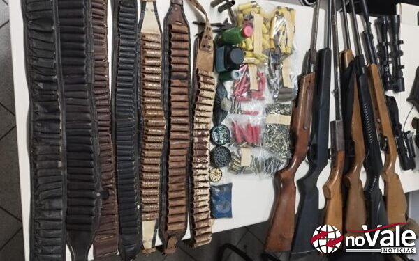 Homem é preso por posse ilegal de armas e munições em Erval Velho
