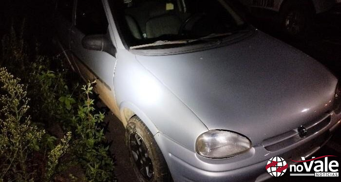 Veículo furtado é recuperado pela Polícia Militar em Campos Novos