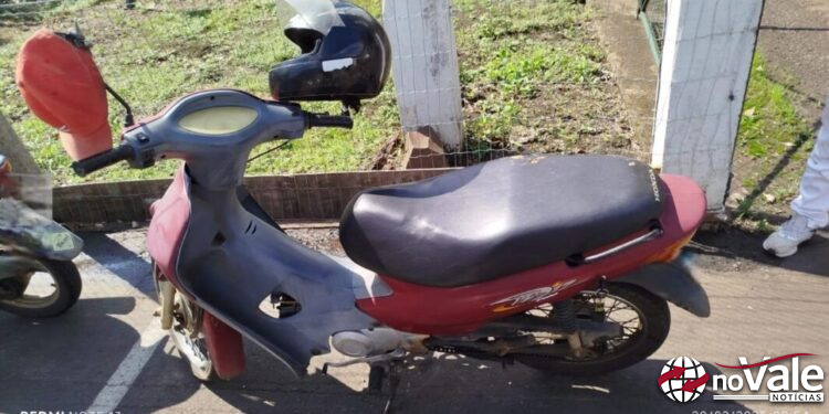 Polícia de Herval d`Oeste recupera motoneta furtada em Caçador