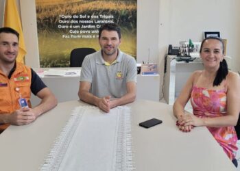 Coordenador Regional de Proteção e Defesa Civil visitou o município de Ouro