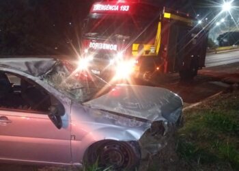 Acidente deixa 2 pessoas feridas em Santa Cecília