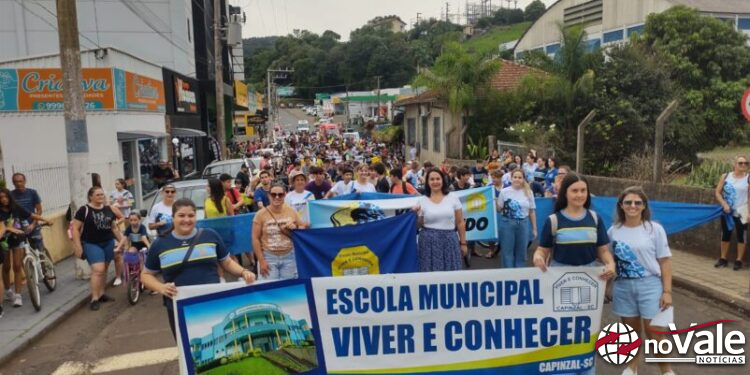 19º Passeio Ciclístico da Escola Municipal Viver e Conhecer é realizado com sucesso