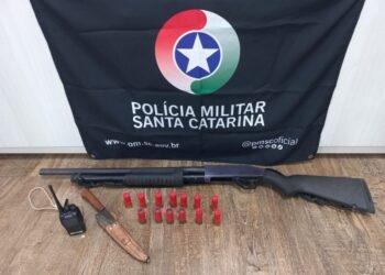 Trio é detido pela PM Ambiental por porte ilegal de armas