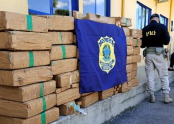 PRF localiza mais de uma tonelada de maconha e recupera veículo roubado na BR-282 em Lages