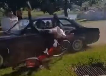 Mulher atropelada em evento de arrancadão no RS tem perna amputada