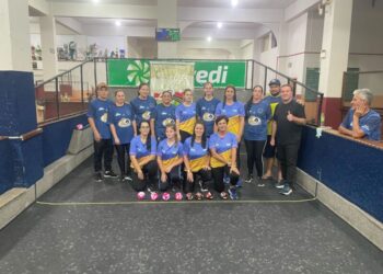 Bocha feminina de Capinzal garante vaga direta para a semifinal da Taça Meio Oeste