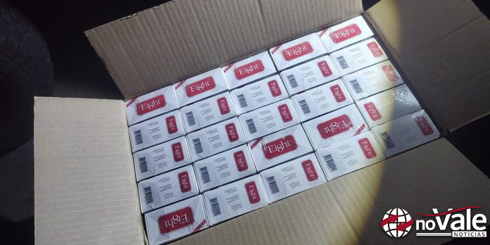 Polícia Militar Rodoviária apreende carga de cigarros avaliada em R$ 400 mil