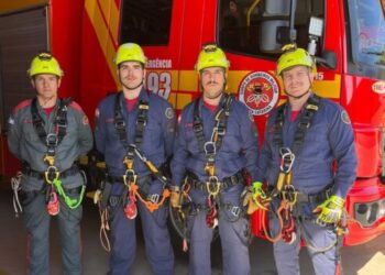Corpo de Bombeiros de Capinzal recebe cinturão de resgate com certificação internacional