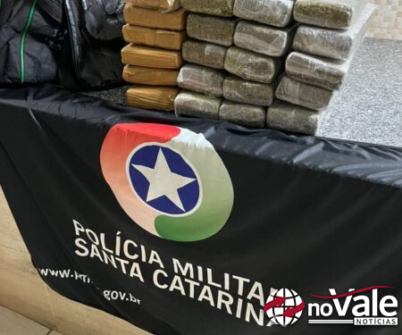 Policia Militar Rodoviária apreende 15kg de maconha na SC-115, em Bom Jesus