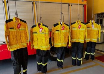 Corpo de bombeiros de Capinzal adquire novos EPIS de proteção