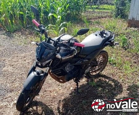 Recuperada motocicleta furtada em Jaborá
