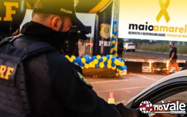 Polícia Rodoviária Federal (PRF) lança campanha Maio Amarelo 2025