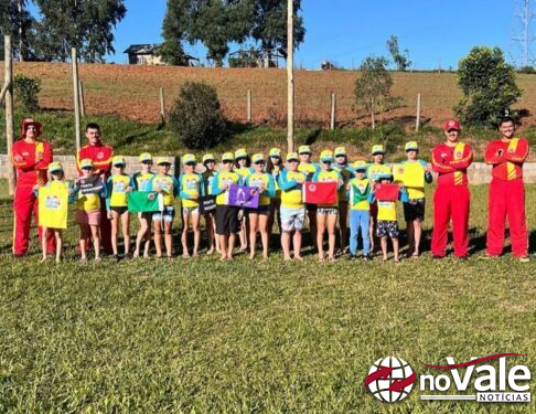 Corpo de bombeiros finaliza Programa Golfinho em Capinzal