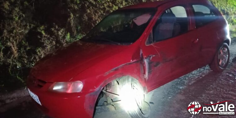 Saída de pista deixa um ferido na SC-350 em Lebon Régis
