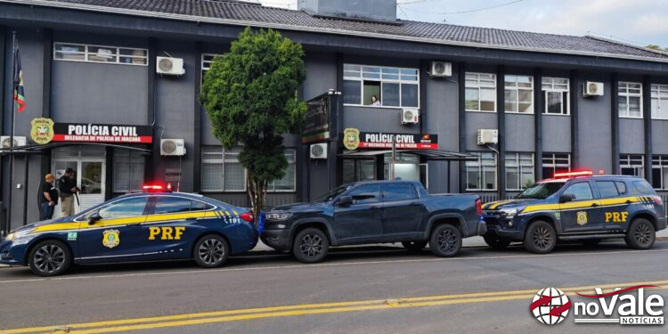 PRF recupera em Joaçaba veículo que possuía registro de furto no litoral catarinense