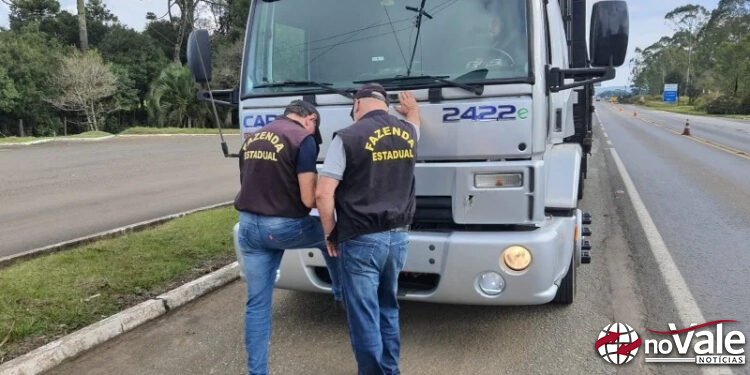 Fazenda flagra irregularidades durante fiscalização no transporte de mercadorias