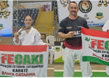 Atletas de Capinzal conquistam títulos no Pan-Americano de Karatê em Fortaleza