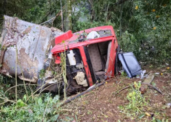 Motorista de caminhão morre em grave acidente em Seara