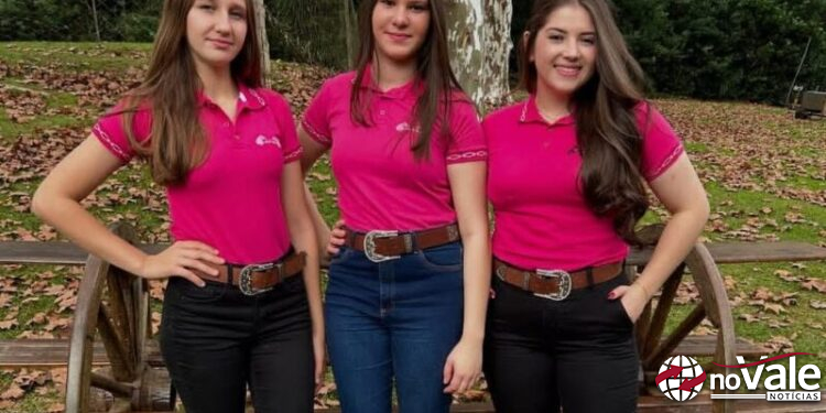 Secretaria de Agricultura divulga candidatas à rainha da 34ª Festa do Agricultor de Piratuba
