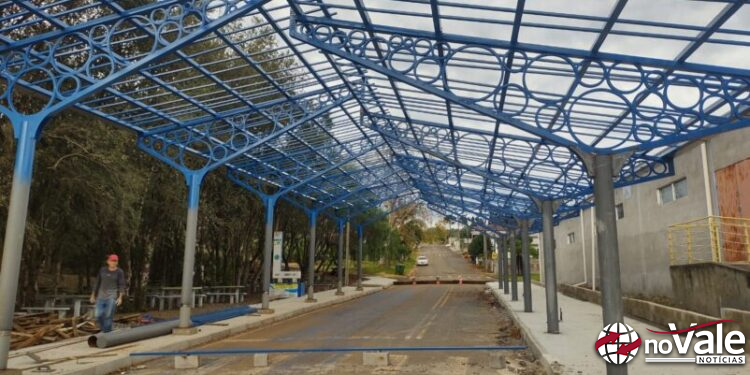 Obras da rua coberta de Zortéa serão concluídas em breve (Vídeo)