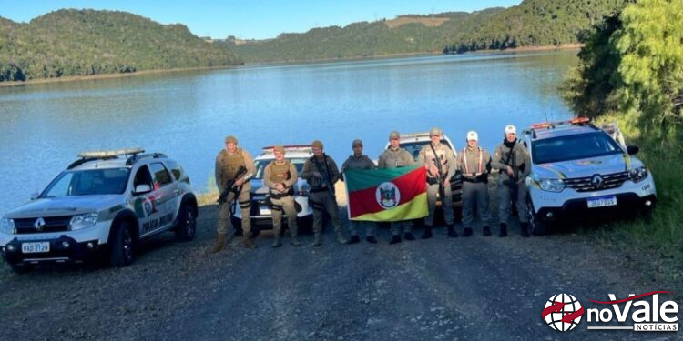 Policiais Militares de Capinzal atuam em operação integrada de segurança na divisa entre SC e RS