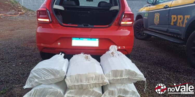 Casal é preso com 119 quilos de maconha em Nova Itaberaba