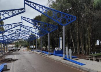 Obras da rua coberta de Zortéa entram em fase final do projeto