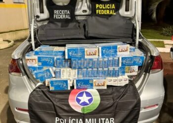 Polícia apreende 10 mil maços de cigarros contrabandeados em São Lourenço do Oeste