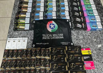 Polícia Militar Rodoviária apreende carga de contrabando no Oeste Catarinense