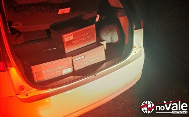 Ação policial apreende 60 garrafas de vinho trazidas ilegalmente da Argentina na BR-163