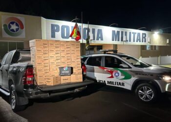 Polícia apreende carga de chicletes avaliada em R$ 50 mil durante operação em Abelardo Luz