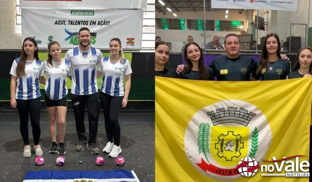 Bocha feminina de Capinzal e Ouro garantem vaga nas semifinais dos Joguinhos Abertos de SC